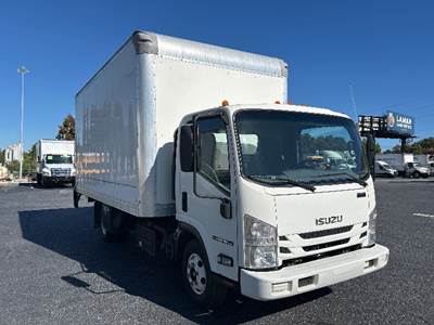 Isuzu NPR Box Truck - 215HP, 6 Speed Automatic, Roll up Door