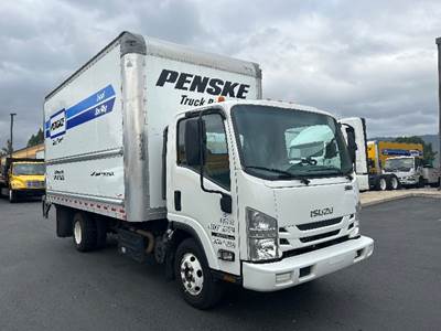 Isuzu NPR Box Truck - 215HP, 6 Speed Automatic, Roll up Door