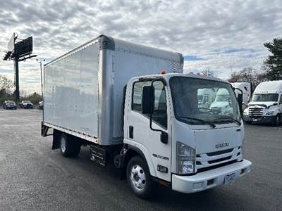 Isuzu NPR Box Truck - 215HP, 6 Speed Automatic, Roll up Door