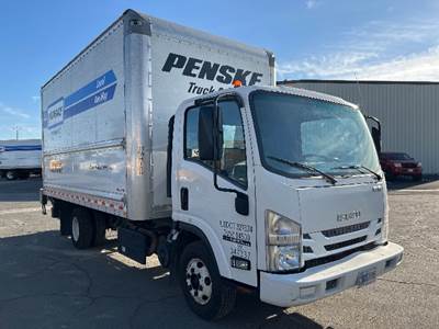 Isuzu NPR Box Truck - 215HP, 6 Speed Automatic, Roll up Door