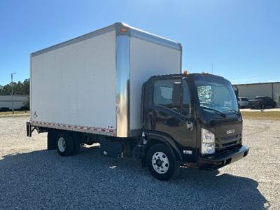 Isuzu NPR Box Truck - 215HP, 6 Speed Automatic, Roll up Door