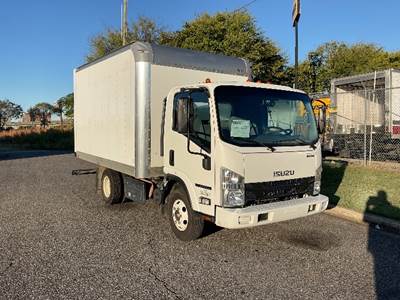 Isuzu NPR Box Truck - 215HP, 6 Speed Automatic, Roll up Door