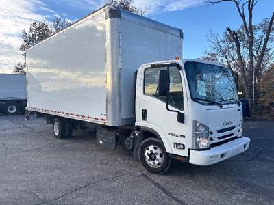 Isuzu NPR Box Truck - 215HP, 6 Speed Automatic, Roll up Door