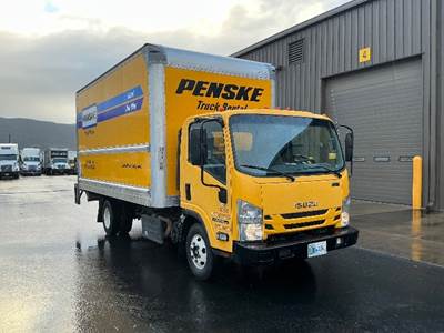 Isuzu NPR Box Truck - 215HP, 6 Speed Automatic, Roll up Door