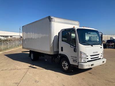 Isuzu NPR Box Truck - 215HP, 6 Speed Automatic, Roll up Door