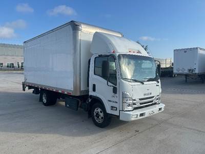 Isuzu NPR Box Truck - 215HP, 6 Speed Automatic, Roll up Door