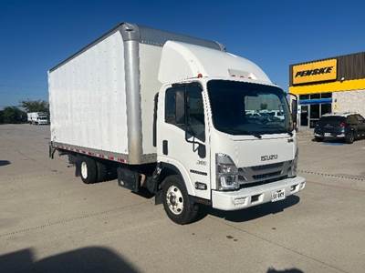 Isuzu NPR Box Truck - 215HP, 6 Speed Automatic, Roll up Door