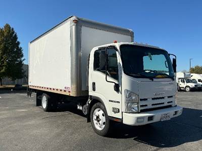 Isuzu NPR Box Truck - 6 Speed Automatic, Roll up Door