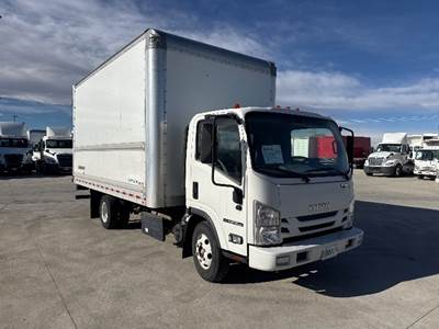 Isuzu NPR Box Truck - 215HP, 6 Speed Automatic, Swing Door