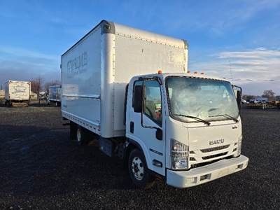Isuzu NPR Box Truck - 215HP, 6 Speed Automatic, Swing Door