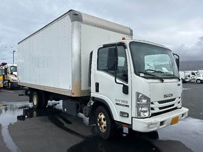 Isuzu NPR Box Truck - 215HP, 6 Speed Automatic, Roll up Door