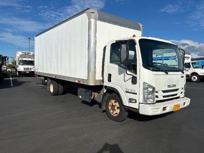 Isuzu NPR Box Truck - 215HP, 6 Speed Automatic, Roll up Door
