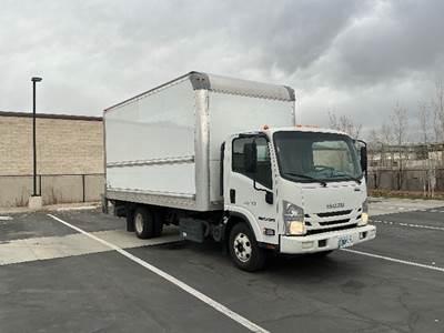 Isuzu NPR Box Truck - 215HP, 6 Speed Automatic, Roll up Door