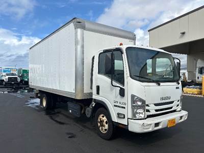 Isuzu NPR Box Truck - 215HP, 6 Speed Automatic, Roll up Door