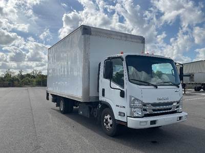 Isuzu NPR Box Truck - 215HP, 6 Speed Automatic, Roll up Door