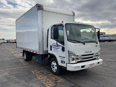 Isuzu NPR Box Truck - 215HP, 6 Speed Automatic, Roll up Door