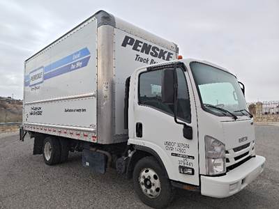 Isuzu NPR Box Truck - 215HP, 6 Speed Automatic, Roll up Door