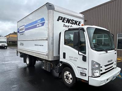 Isuzu NPR Box Truck - 215HP, 6 Speed Automatic, Roll up Door