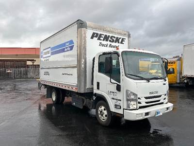 Isuzu NPR Box Truck - 215HP, 6 Speed Automatic, Roll up Door