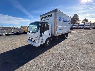 Isuzu NPR Box Truck - 215HP, 6 Speed Automatic, Roll up Door