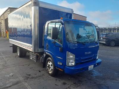 Isuzu NPR Box Truck - 215HP, 6 Speed Automatic, Roll up Door