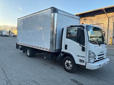 Isuzu NPR Box Truck - 215HP, 6 Speed Automatic, Roll up Door