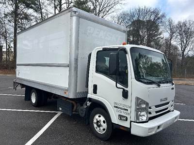 Isuzu NPR Box Truck - 215HP, 6 Speed Automatic, Roll up Door