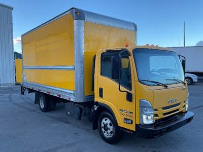 Isuzu NPR Box Truck - 215HP, 6 Speed Automatic, Roll up Door