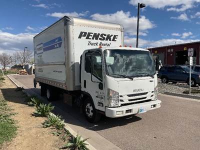 Isuzu NPR Box Truck - 215HP, 6 Speed Automatic, Roll up Door