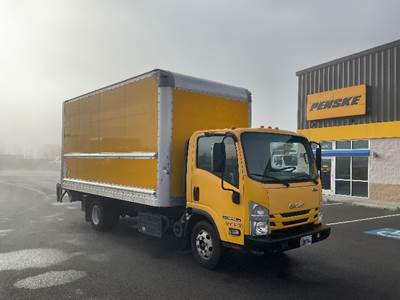 Isuzu NPR Box Truck - 215HP, 6 Speed Automatic, Roll up Door
