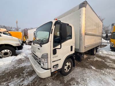 Isuzu NPR Box Truck - 215HP, 6 Speed Automatic, Roll up Door