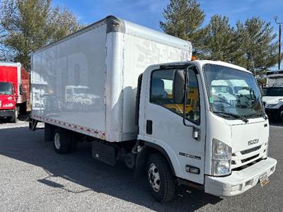 Isuzu NPR Box Truck - 215HP, 6 Speed Automatic, Roll up Door