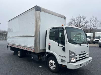 Isuzu NPR Box Truck - 215HP, 6 Speed Automatic, Roll up Door