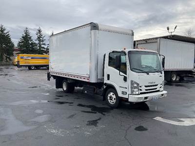 Isuzu NPR Box Truck - 215HP, 6 Speed Automatic, Roll up Door