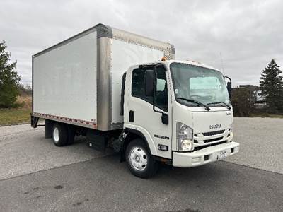 Isuzu NPR Box Truck - 215HP, 6 Speed Automatic, Roll up Door