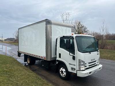 Isuzu NPR Box Truck - 215HP, 6 Speed Automatic, Roll up Door