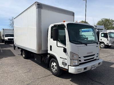 Isuzu NPR Box Truck - 215HP, 6 Speed Automatic, Roll up Door