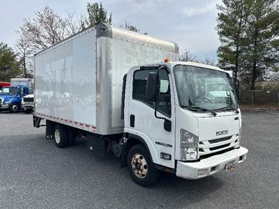 Isuzu NPR Box Truck - 215HP, 6 Speed Automatic, Roll up Door