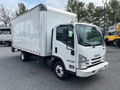 Isuzu NPR Box Truck - 215HP, 6 Speed Automatic, Roll up Door