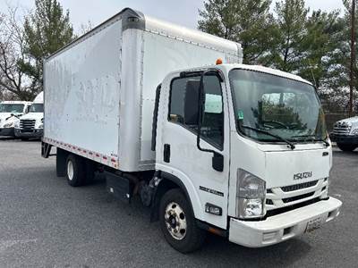 Isuzu NPR Box Truck - 215HP, 6 Speed Automatic, Roll up Door