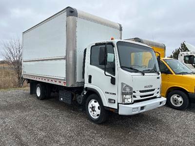 Isuzu NPR Box Truck - 215HP, 6 Speed Automatic, Roll up Door