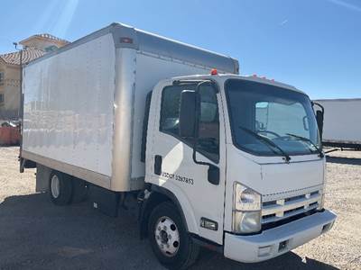 Isuzu NPR Box Truck - Roll up Door
