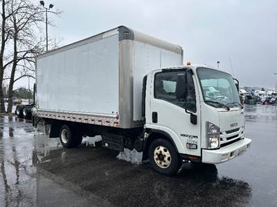 Isuzu NPR Box Truck - 215HP, 6 Speed Automatic, Roll up Door
