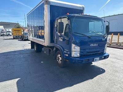 Isuzu NPR Box Truck - 215HP, 6 Speed Automatic, Roll up Door