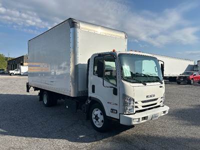 Isuzu NPR Box Truck - 215HP, 6 Speed Automatic, Roll up Door