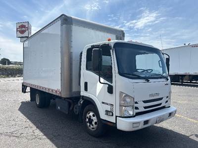 Isuzu NPR Box Truck - 215HP, 6 Speed Automatic, Roll up Door