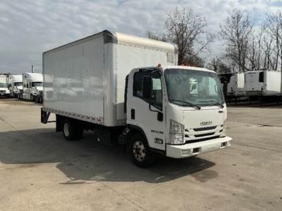 Isuzu NPR Box Truck - 215HP, 6 Speed Automatic, Roll up Door