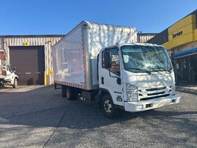 Isuzu NPR Box Truck - 210HP, 6 Speed Automatic, Roll up Door