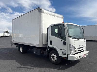 Isuzu NPR Box Truck - 215HP, 6 Speed Automatic, Roll up Door