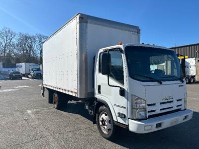 Isuzu NPR Box Truck - 297HP, 6 Speed Automatic, Roll up Door